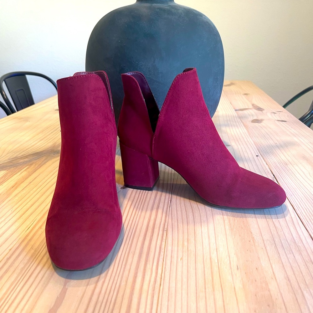 Red Booties - 8.5